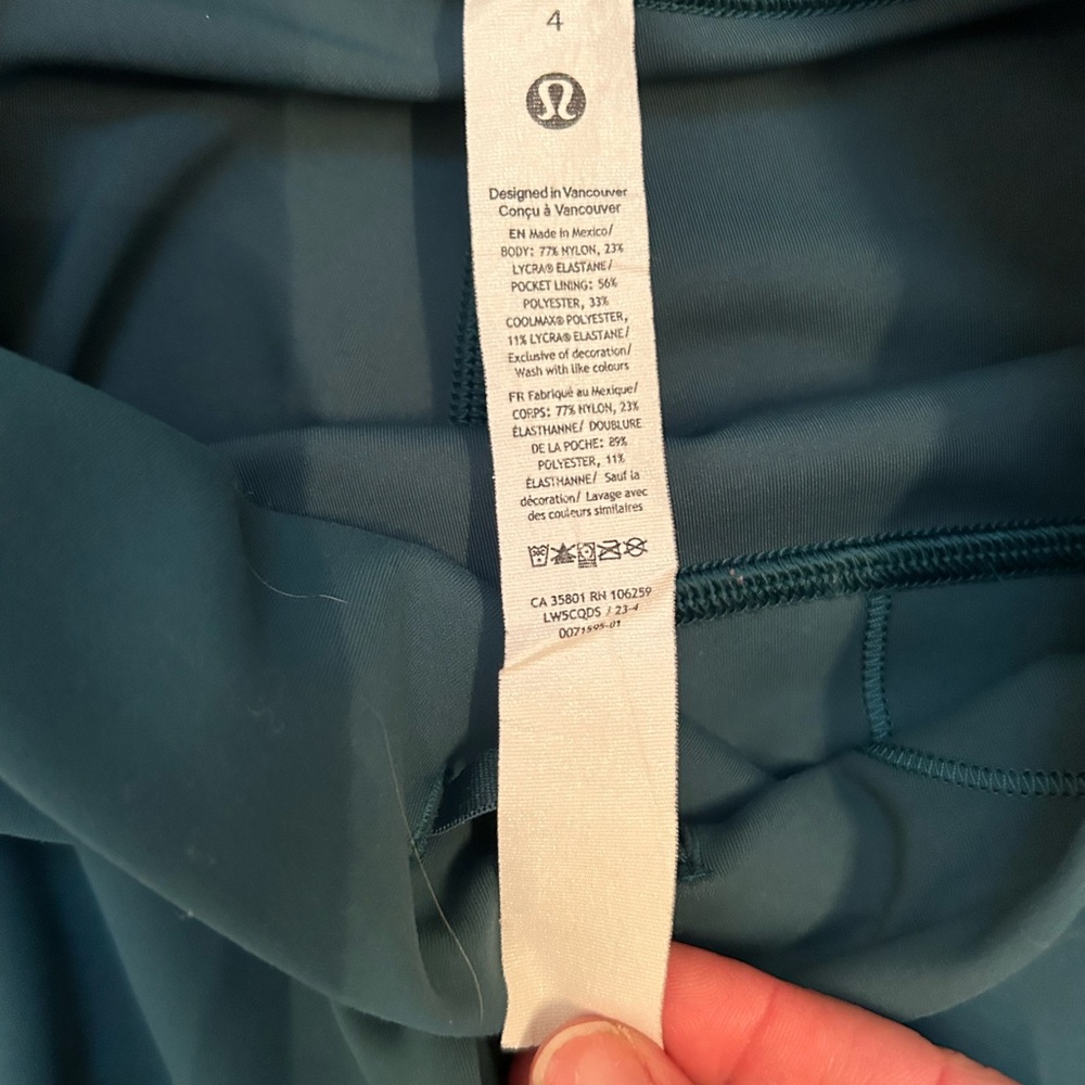 Gently worn lululemon leggings - Picture 5 of 5